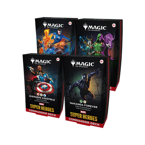 [Preventa] Mazo Commander Marvel Super Heroes
