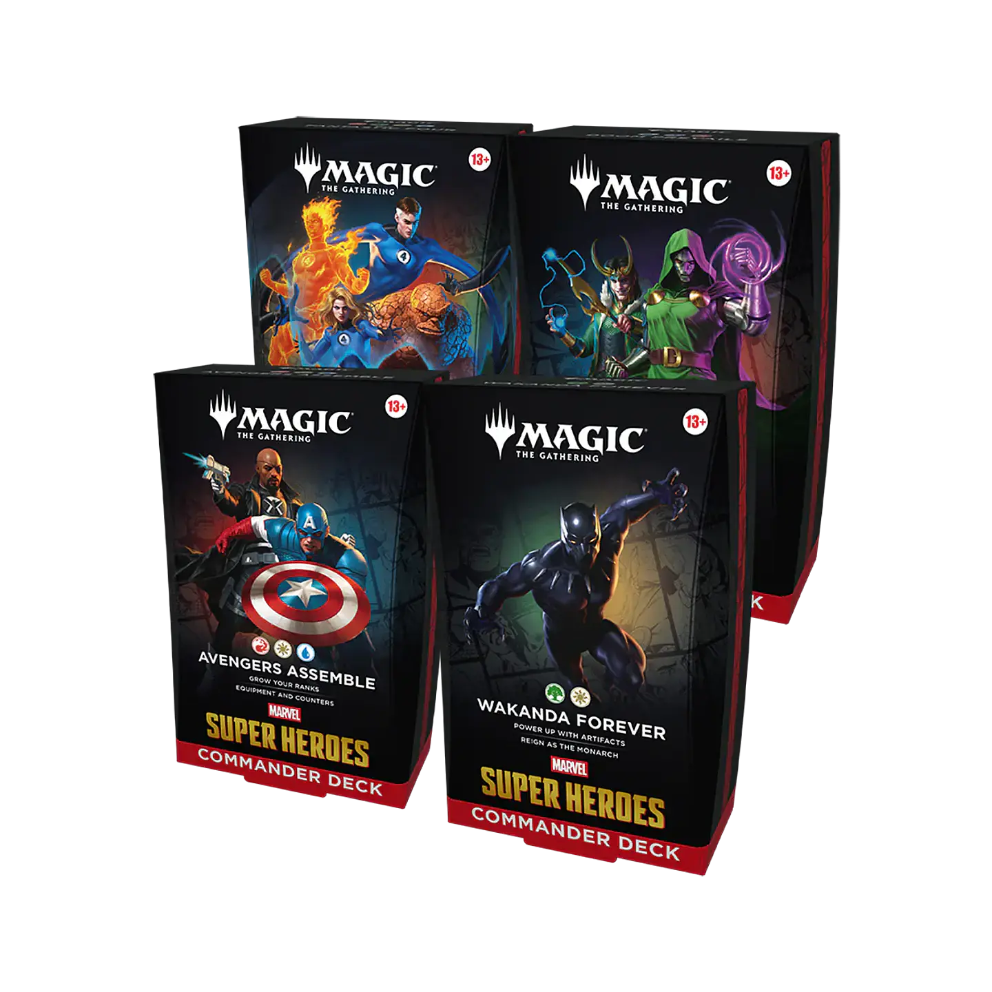 [Preventa] Mazo Commander Marvel Super Heroes 1