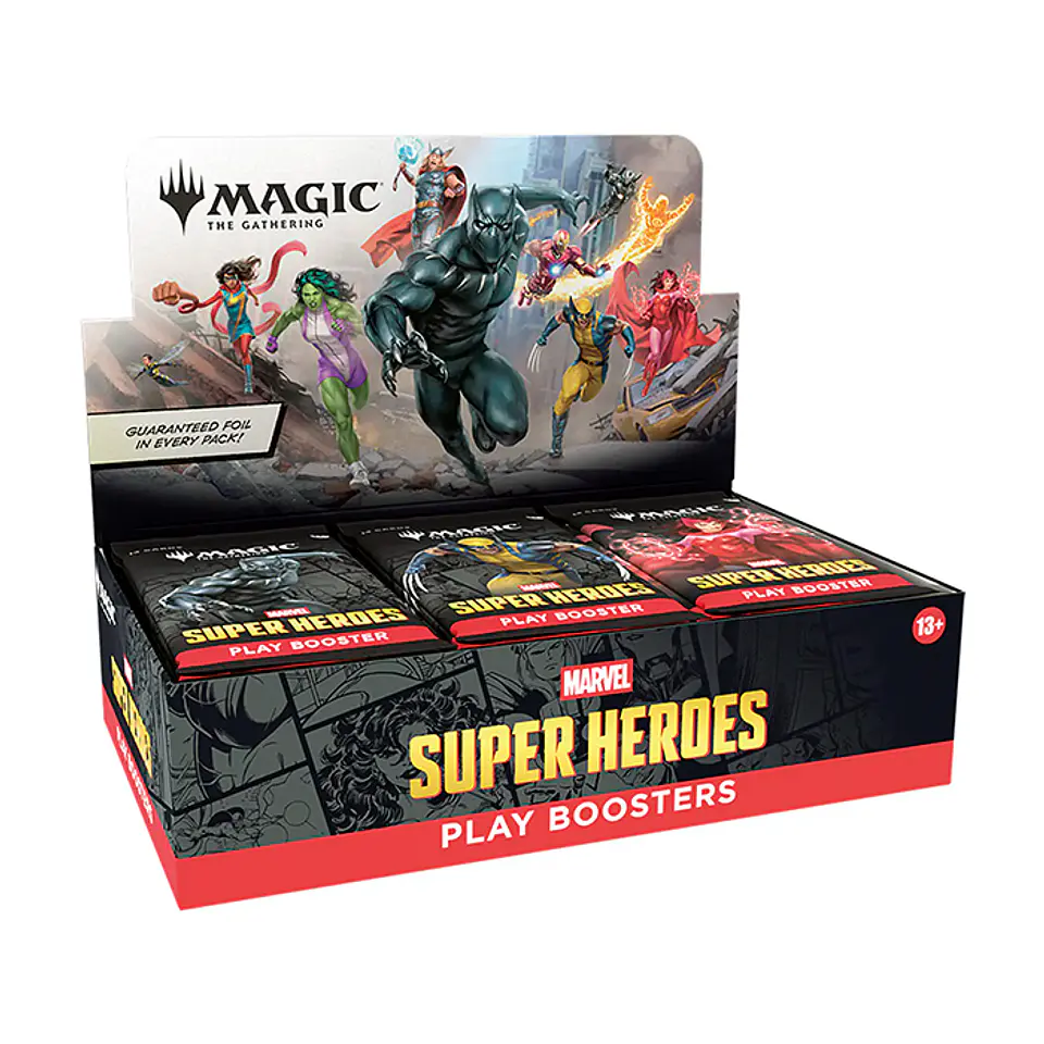 [Preventa] Display Box Marvel Super Heroes – Español (30 sobres) 1