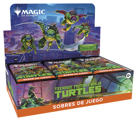 Display Box Teenage Mutant Ninja Turtles - Inglés (30 sobres)