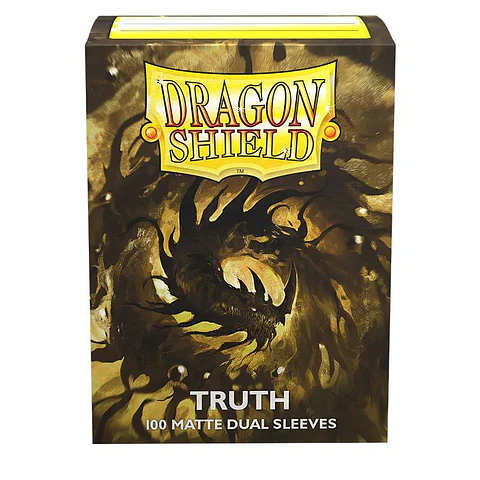 DRAGON SHIELD - SLEEVES STANDARD SIZE MATTE DUAL (100) - TRUTH