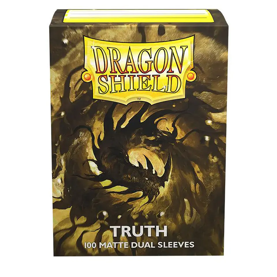 DRAGON SHIELD - SLEEVES STANDARD SIZE MATTE DUAL (100) - TRUTH 1