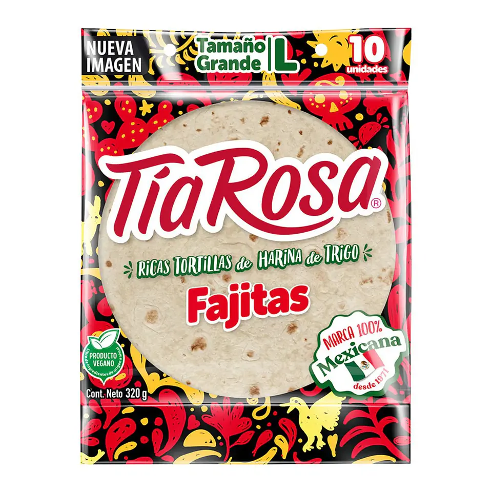 Tortillas Tía Rosa Tamaño Grande 320 g 1