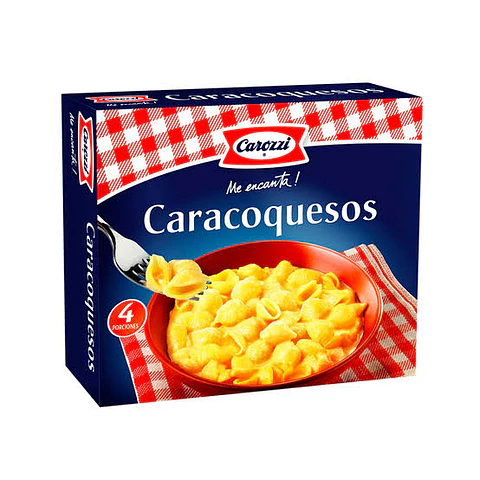 Pasta Caracoquesos Carozzi 296 g