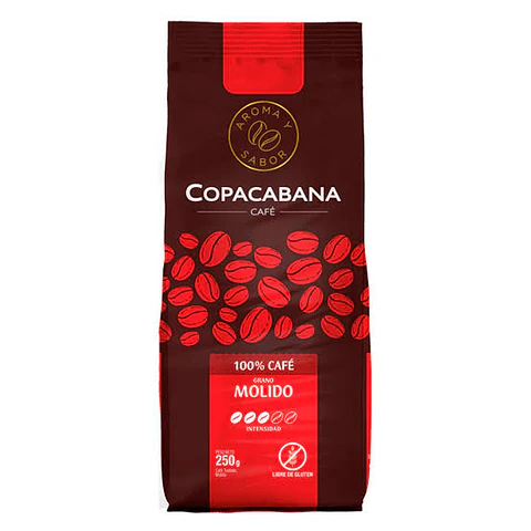 Café Molido Copacabana Bolsa 250 g