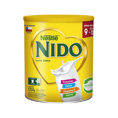 Leche Entera en Polvo Nido 1350 g