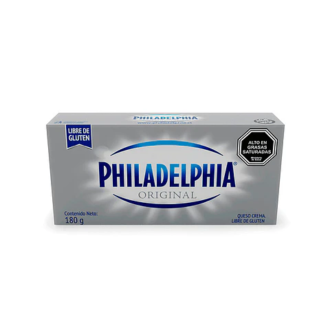 Queso Crema Philadelphia Original 180 g