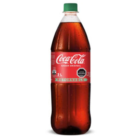 Coca-Cola Original 3 Litros Retornable