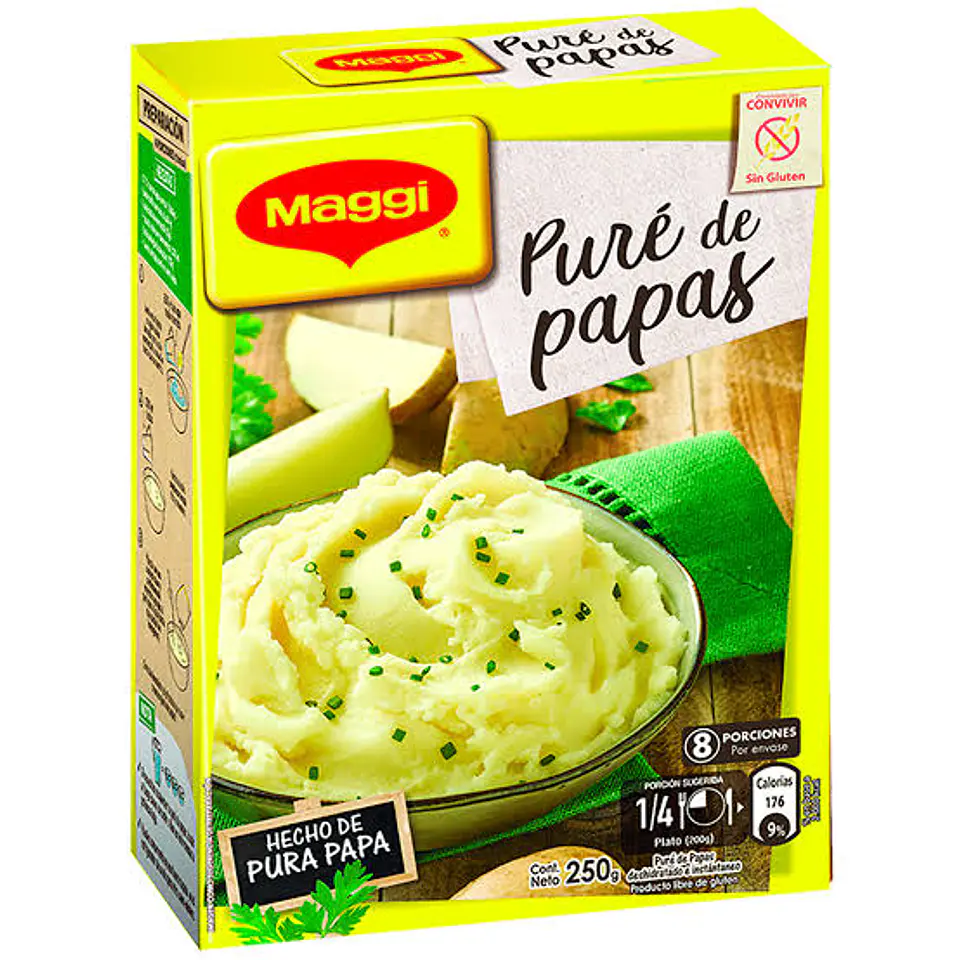 Pure de papas caja 187g Maggi 1