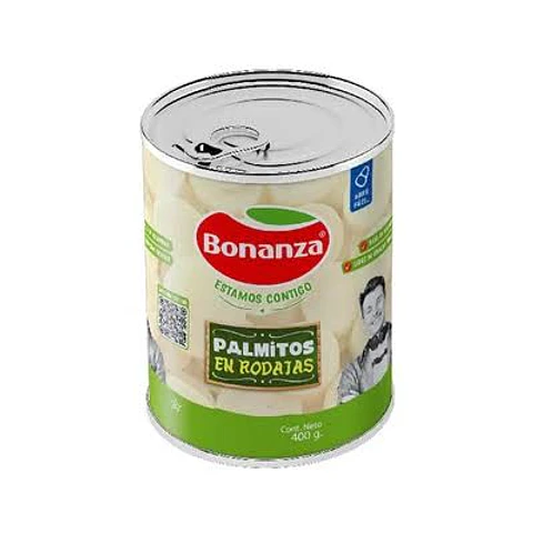 Palmitos en Rodajas Bonanza 400 g