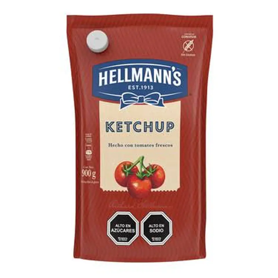 Ketchup Hellmann's Doypack 900 g 1