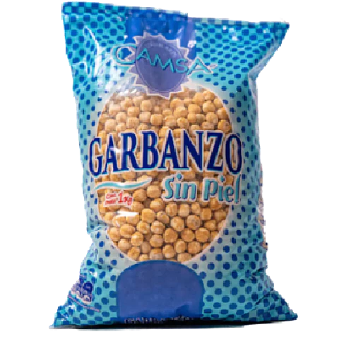 Garbanzo Sin Piel Camsa 1 kg