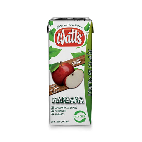 Watts Néctar Sabor Manzana 200 ml