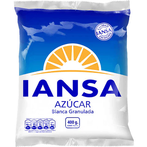 Azúcar Blanca Granulada 400 g