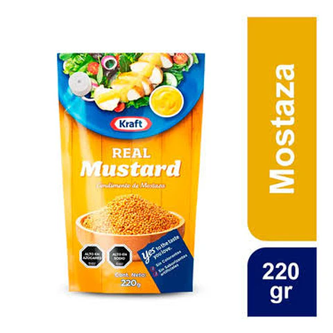 Mostaza Kraft Doypack 220 g