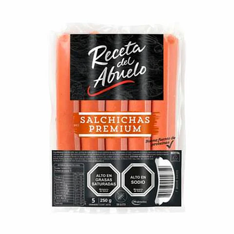 Salchichas Premium Receta del Abuelo 250 g