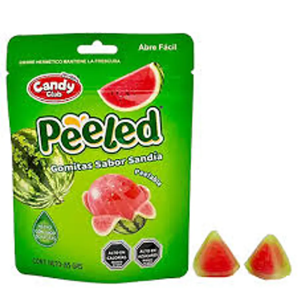 Gomitas Pelables Peeled Sandía 1