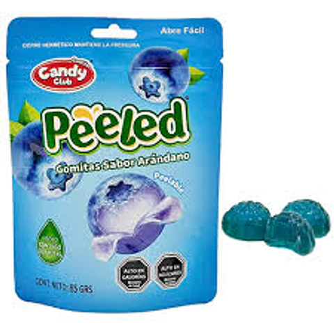 Gomitas Pelables Peeled Arándano