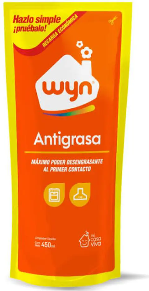 WYN Antigrasa Doypack 450 ml