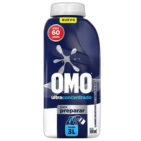 OMO Detergente Líquido para Diluir 500 ml.