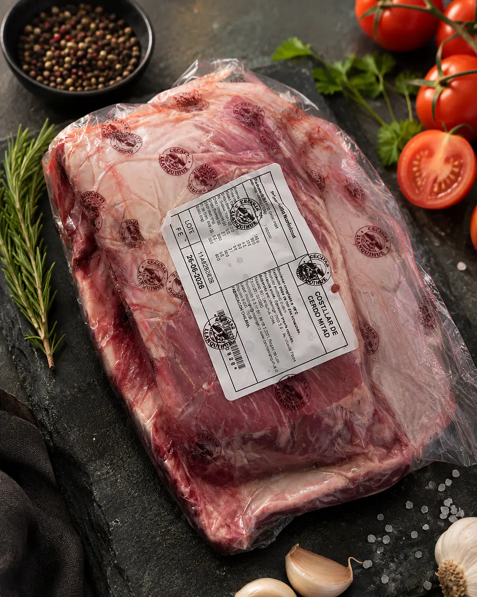 Costillar Llanquihue por pieza (1.4 kg PROMEDIO)/ congelado 1