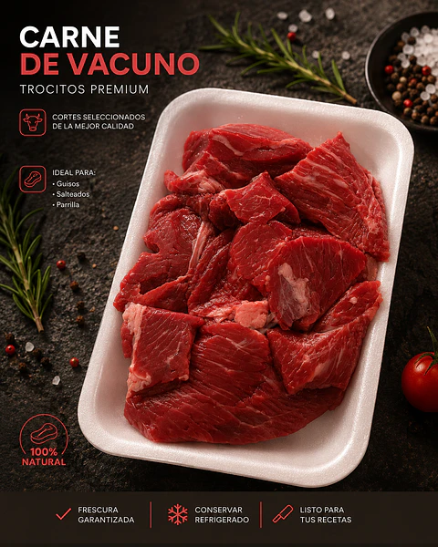 Bandejita de carne 350gramos