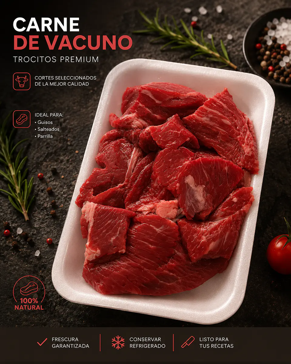 Bandejita de carne 350gramos 1