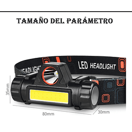 LINTERNA CINTILLO RECARGABLE 