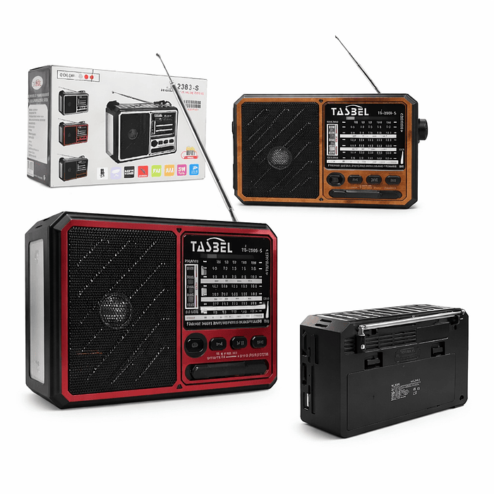 RADIO SOLAR AM Y FM CON BLUETOOTH 