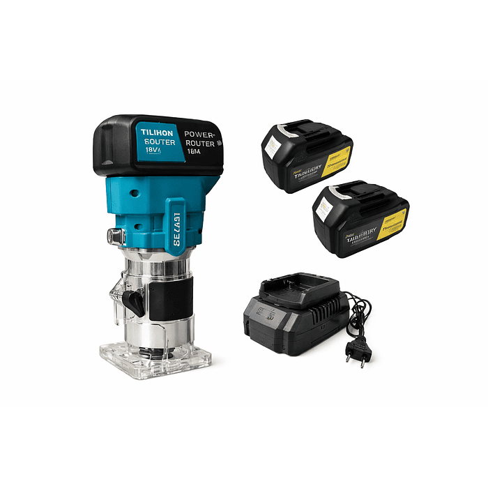 Fresadora de Madera Inalámbrica