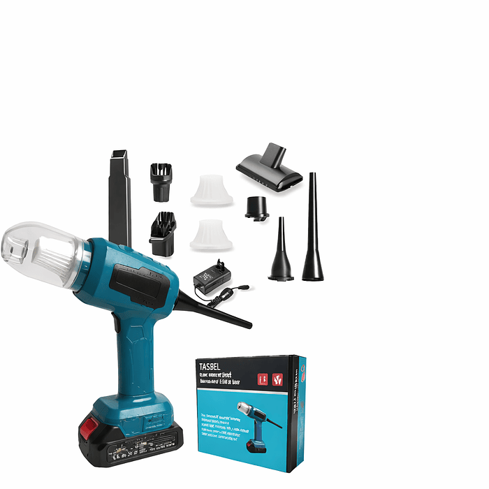 Mini Aspiradora y Sopladora Inalámbrica