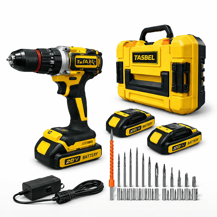 Taladro Inalámbrico con Punta de Mandrill