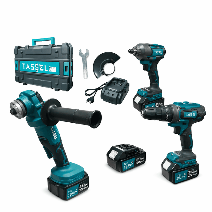 Set de Herramientas Inalámbricas 3 en 1 TASSEL