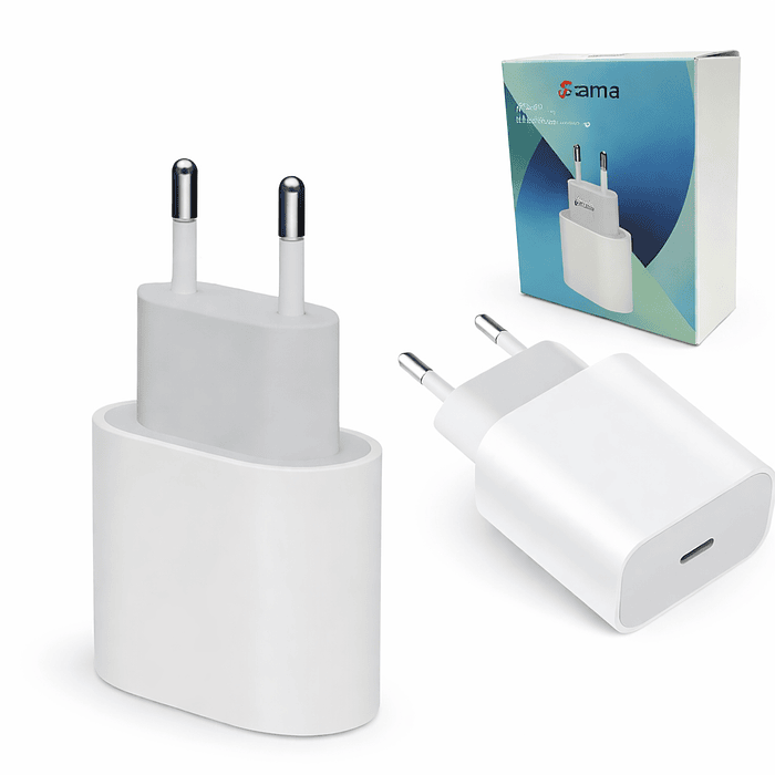 Adaptador USB-C 60W – Carga Rápida y Eficiente