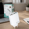 Adaptador Multi Puerto 65W – Carga Rápida y Versátil 1