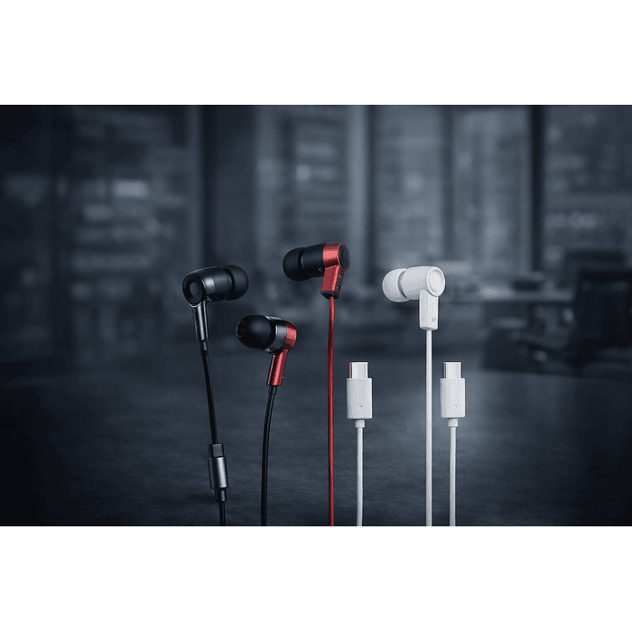 Audífonos con conector Tipo C 