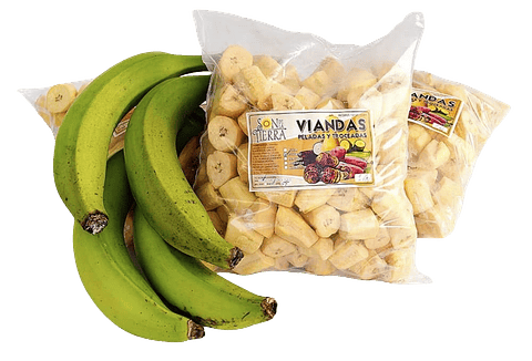 Plátano vianda pelado y troceado (en trozos grandes)