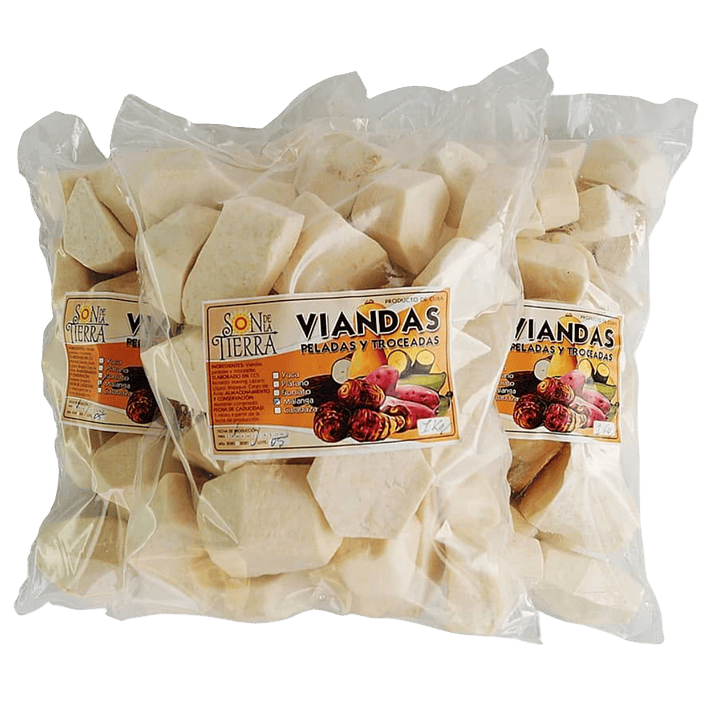 Malanga pelada y troceada 1