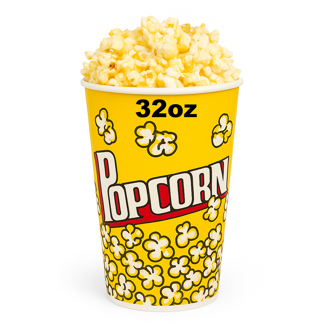 Balde Palomitas Dulces 32 oz (Mediano para Dos) 1