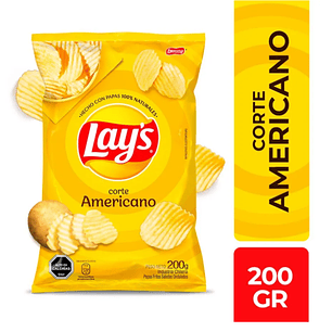 Papas Fritas Lay's Corte Americano 200 g