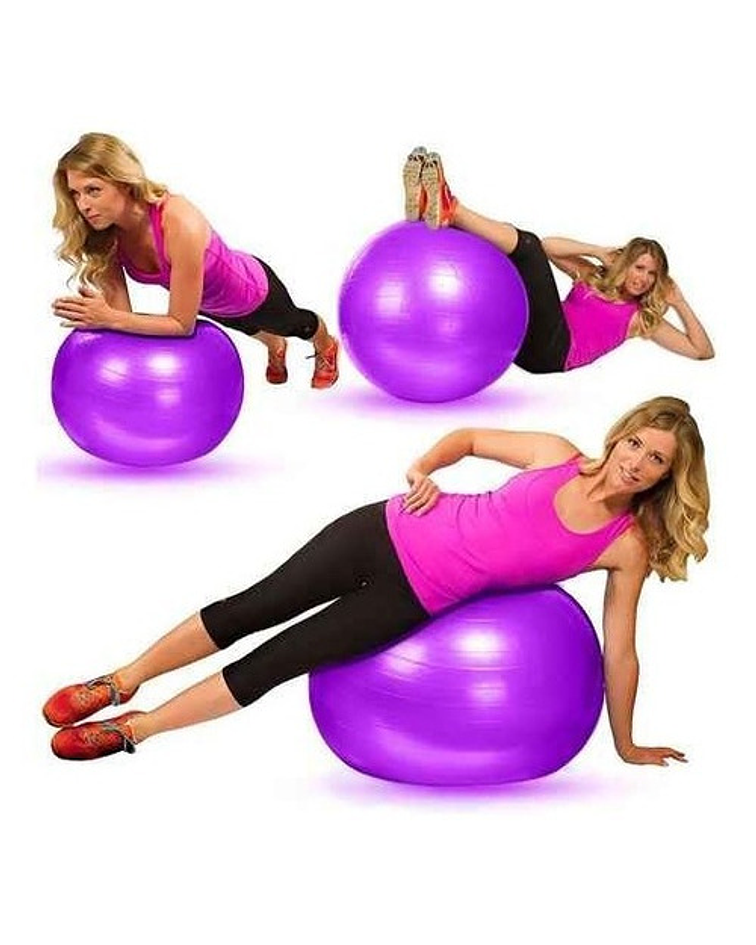 Balon Para Yoga 75 Cm Pilates Con Inflador Incluidos