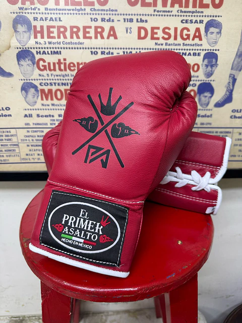 Guante de Box Velocidad Rojo 10 oz.
