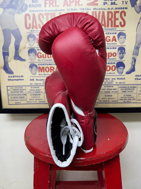 Guante de Box Velocidad Rojo 10 oz.