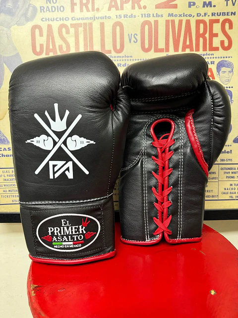 Guante de Box Velocidad Negro 10 oz.