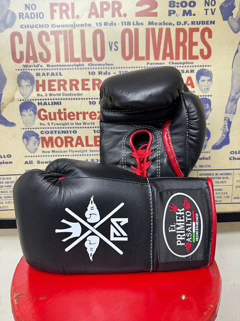 Guante de Box Velocidad Negro 10 oz.