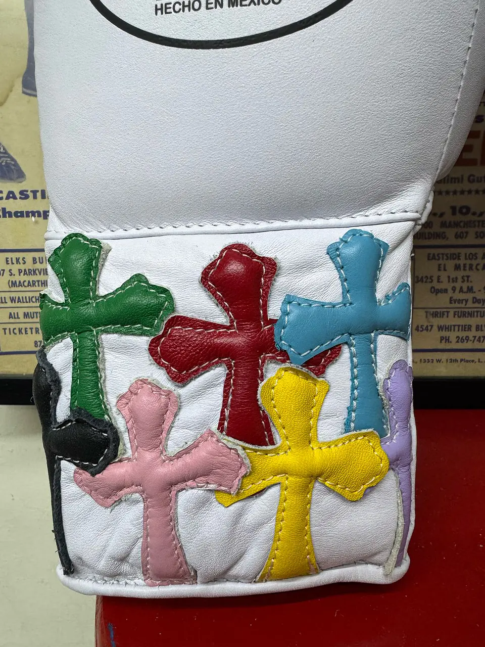 Guantes de Box Cruces Relieve 2
