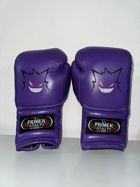 Guantes de Box Morados 14 Oz. gengar