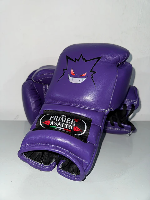 Guantes de Box Morados 16 Oz. gengar