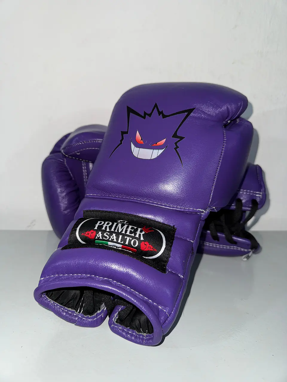Guantes de Box Morados 16 Oz. gengar 2