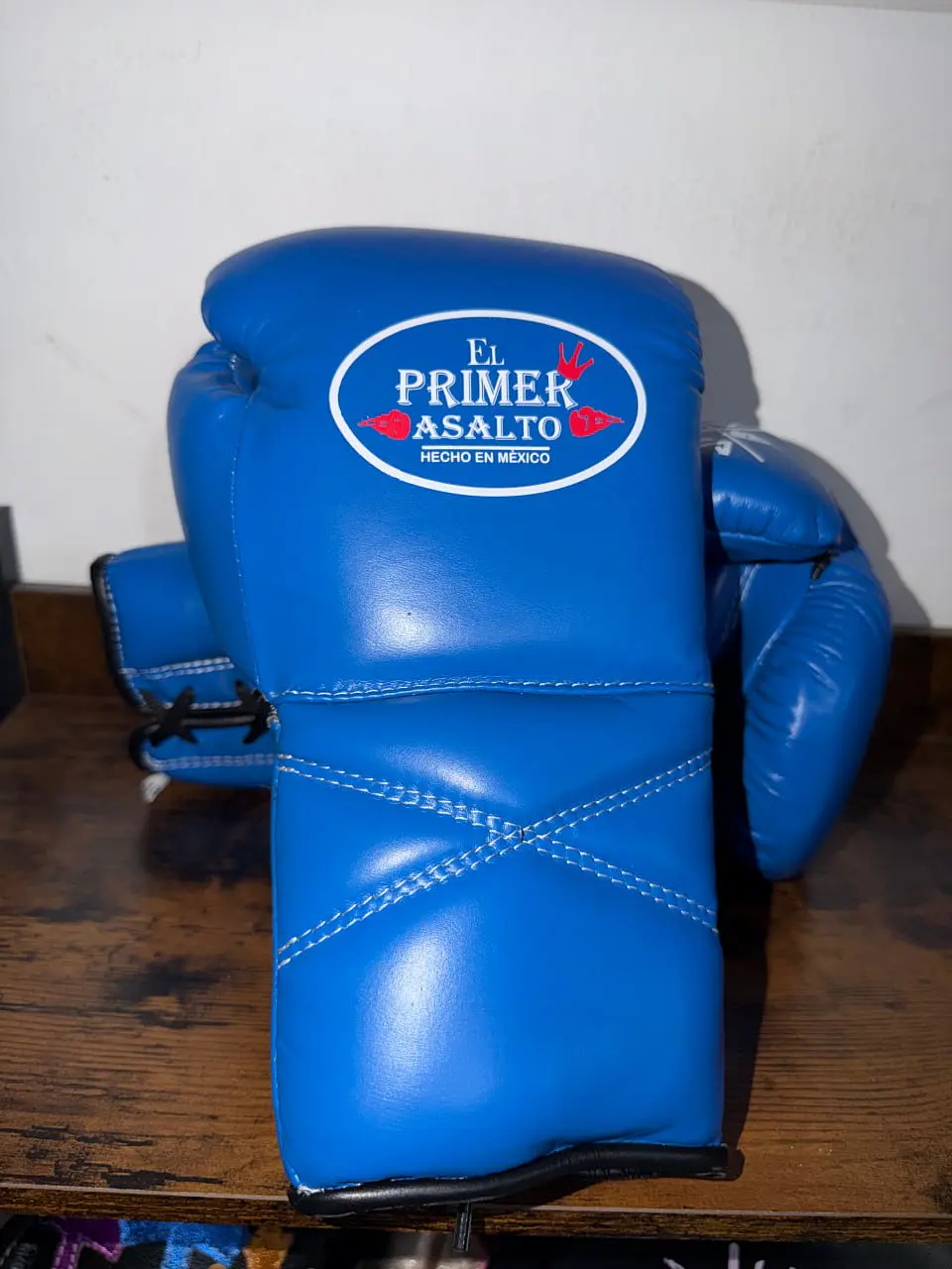 Guantes de Box Azules 5